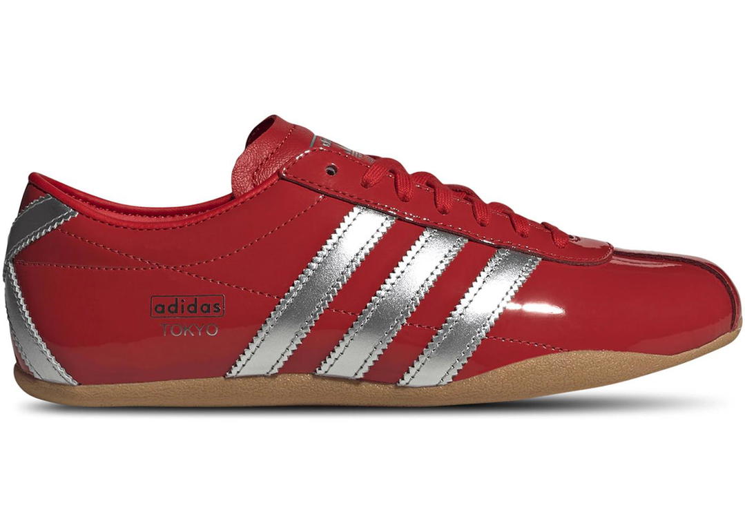 adidas adidas Tokyo Patent Red Silver Metallic (Women's)