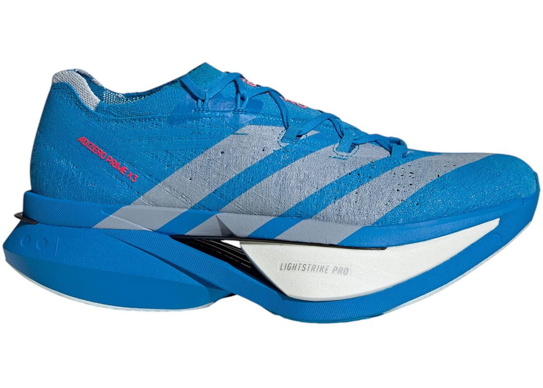 adidas adidas Adizero Prime X3 Strung Ekiden Solar Blue Silver