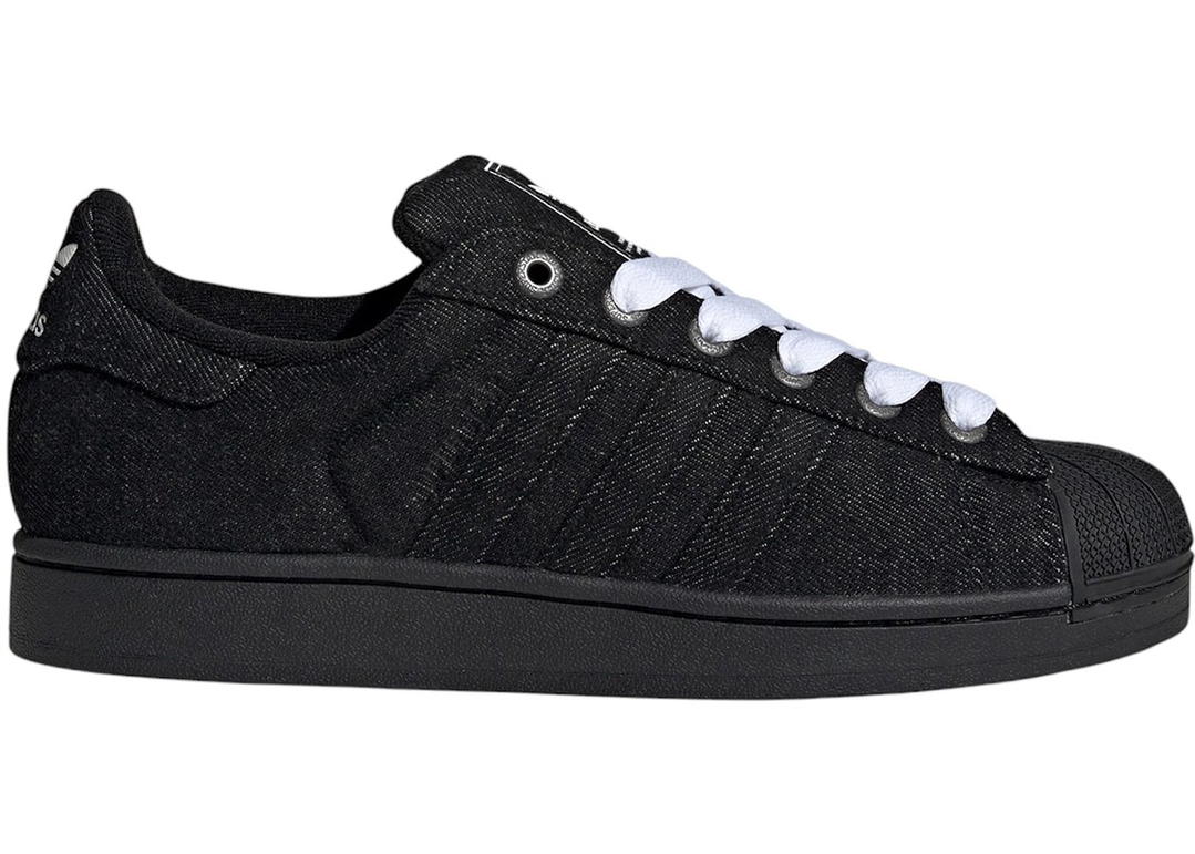 adidas adidas Superstar II Black Denim