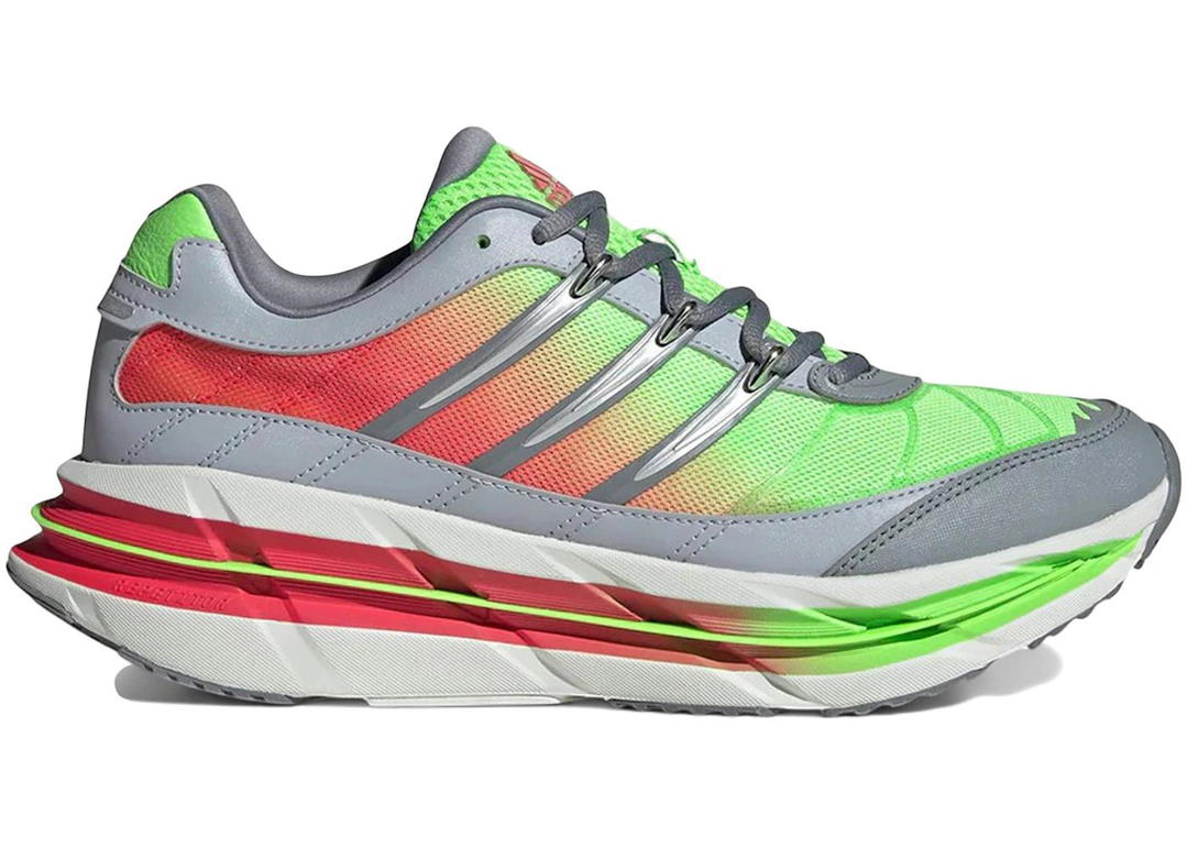 adidas adidas Adistar HRMY Lime Grey Solar Red