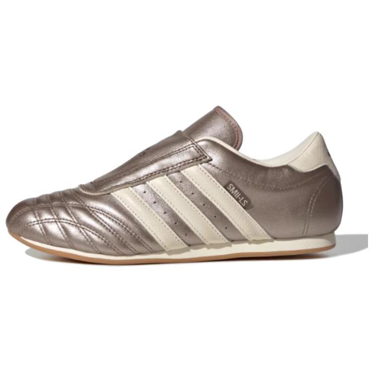 adidas Adidas Originals Taekwondo Anti Slip Wear Resistant Low Top Training Shoes Women's Brown