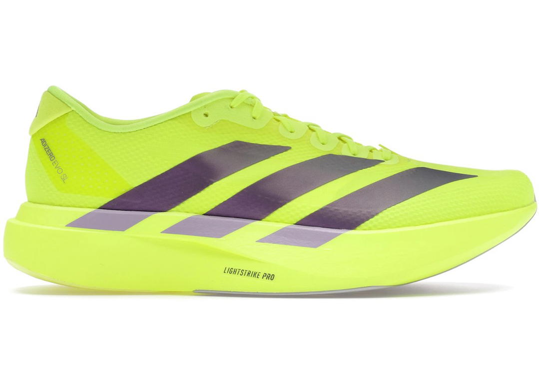 adidas adidas Adizero Evo Sl Solar Yellow Aurora Plum Powder Plum