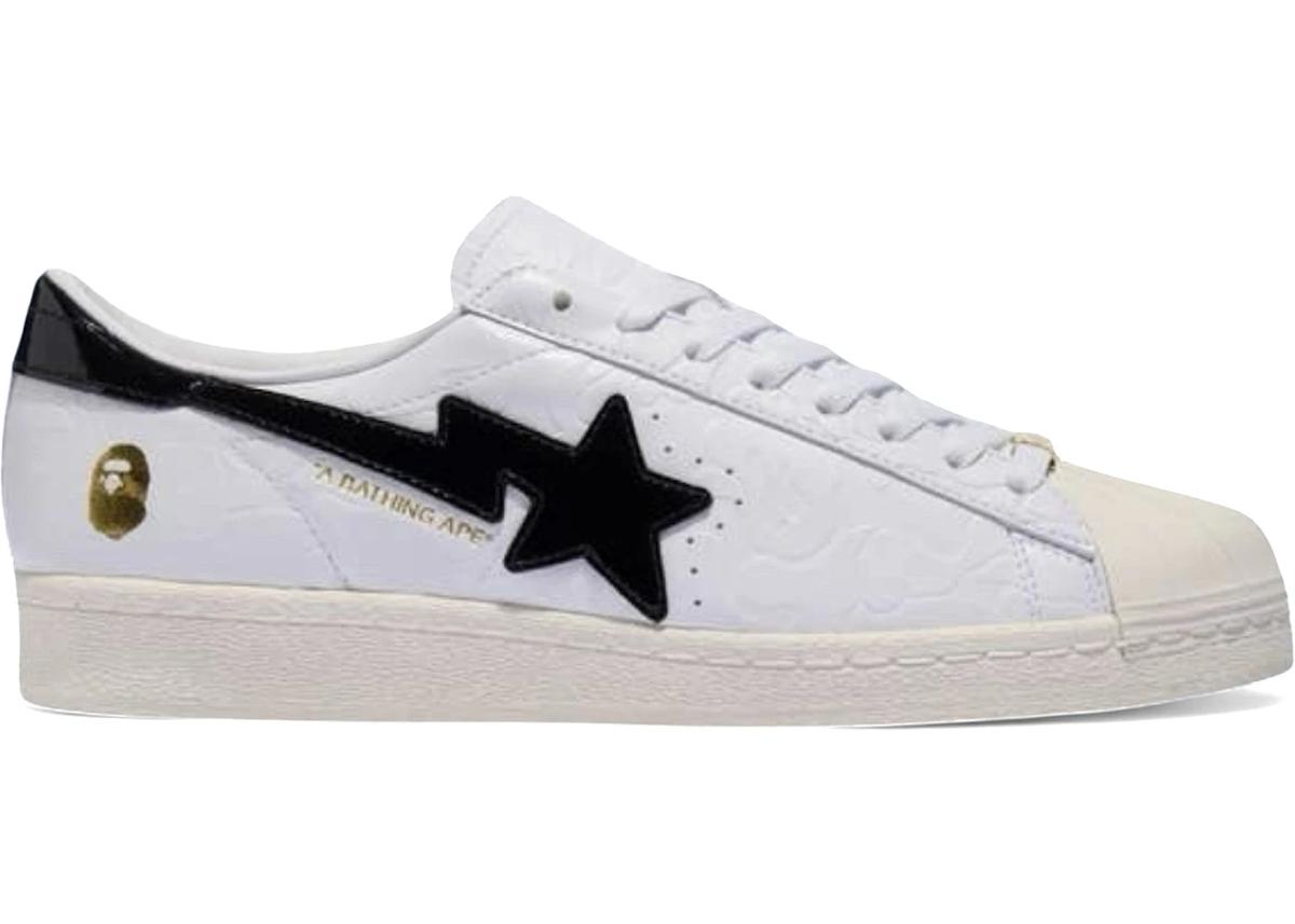 adidas adidas Superstar Vintage Bape White Black