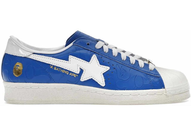 adidas adidas Superstar Vintage Bape Blue White - view 1