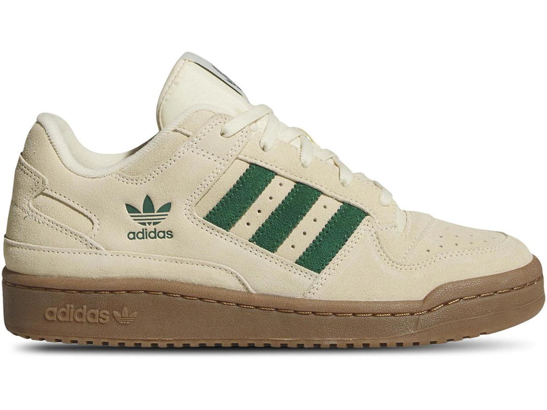 adidas adidas Forum Low CL Warm Vanilla Dark Green Ivory