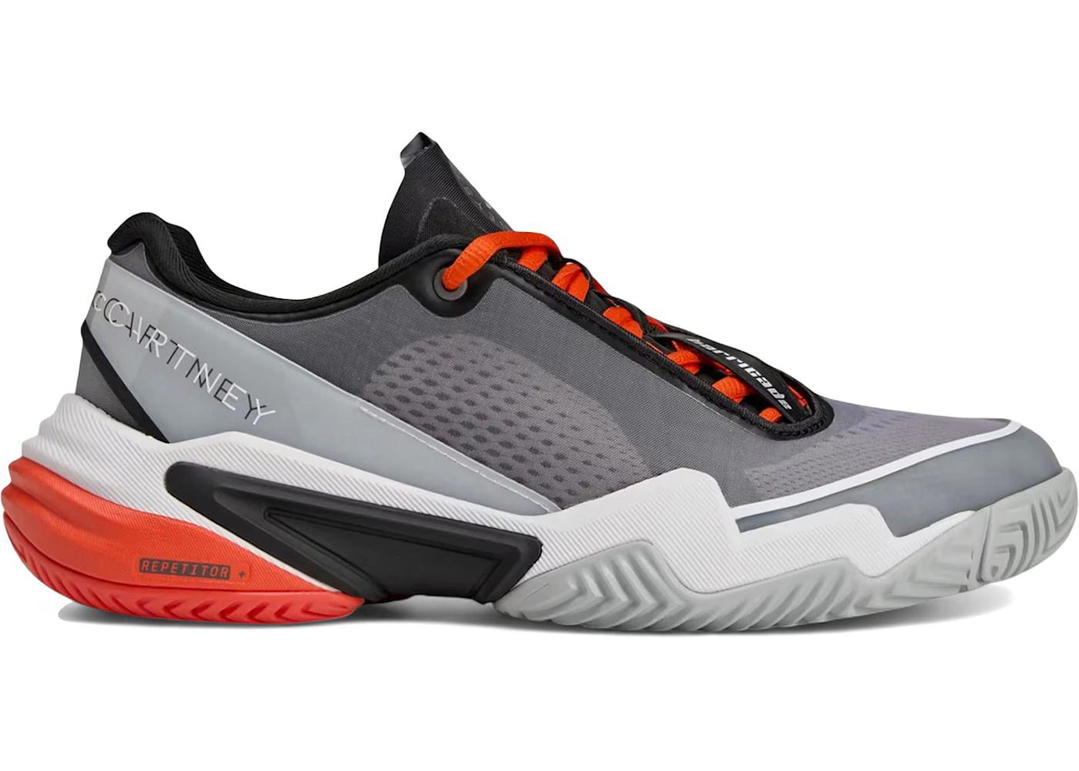 adidas adidas Barricade by Stella McCartney White Charcoal Collegiate Orange (Women's)