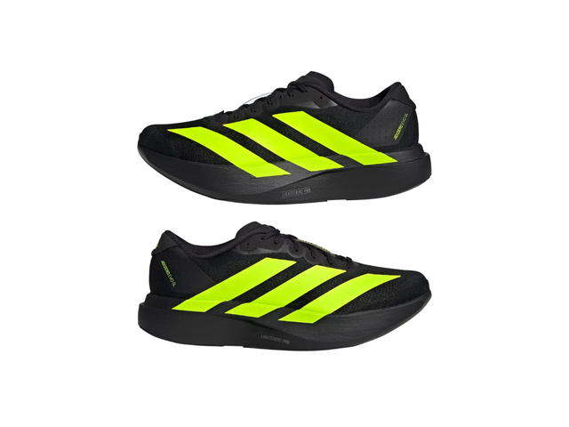 adidas adidas Adizero Evo SL Black Lucid Lemon - view 5