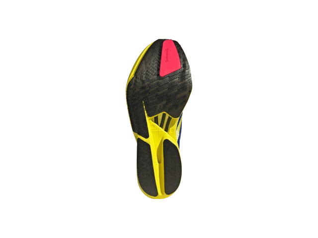 adidas adidas Adizero Adios Pro 4 Boston Yellow Navy - view 4