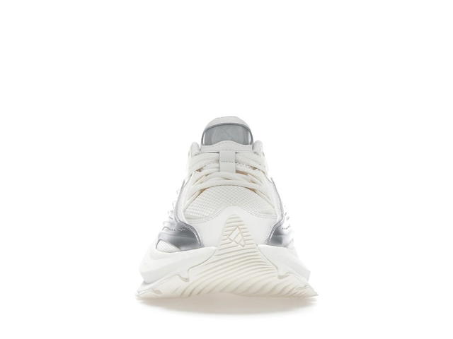 adidas Adidas XLG MTW Collection Anti Slip Wear Resistant Low Top Running Shoes Unisex White Silver - view 2