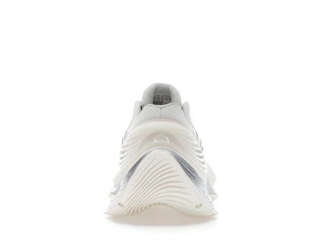 adidas Adidas XLG MTW Collection Anti Slip Wear Resistant Low Top Running Shoes Unisex White Silver - view 4