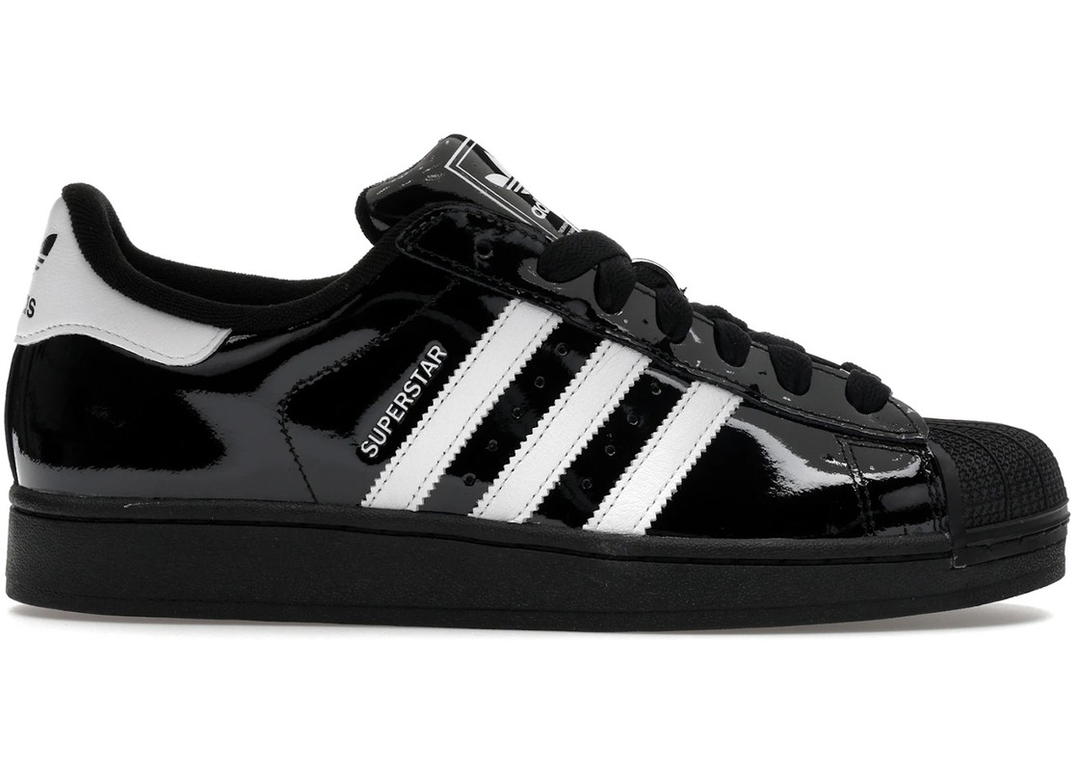 adidas adidas Superstar II Black White Patent Leather