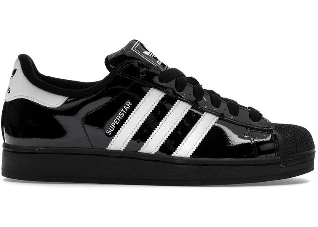 adidas adidas Superstar II Black White Patent Leather - view 1
