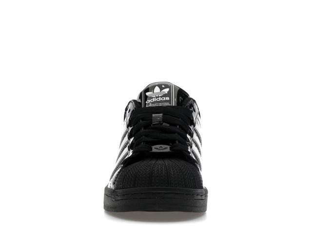 adidas adidas Superstar II Black White Patent Leather - view 2