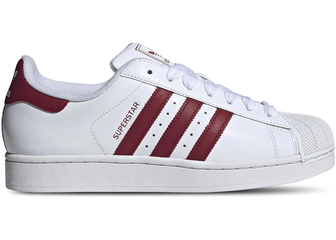 adidas adidas Superstar II White Team Victory Red