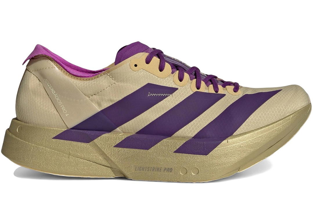 adidas adidas Adizero Adios Pro 4 Rich Purple Gold Metallic