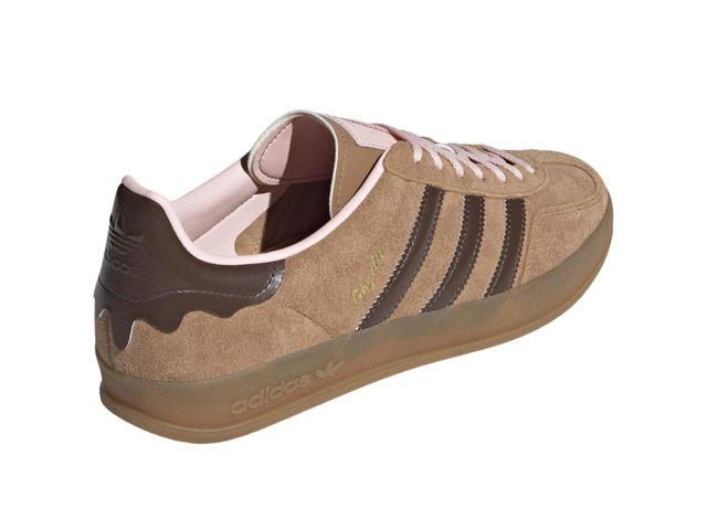 adidas Adidas Gazelle Indoor Brown Pink Gum - view 3