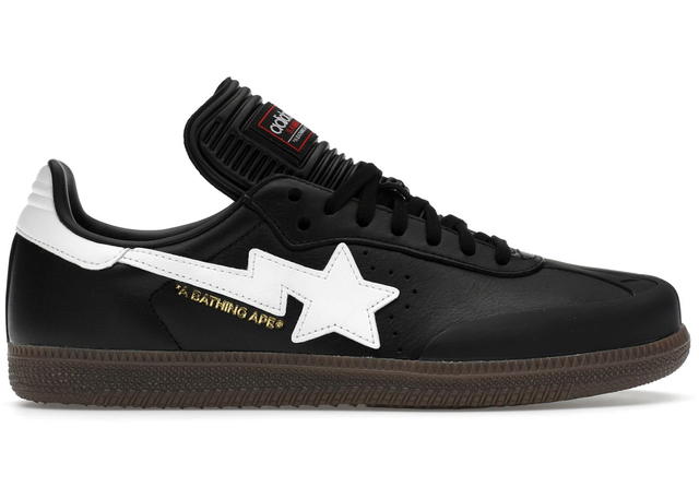 adidas adidas Samba Bape Black White Gum - view 1