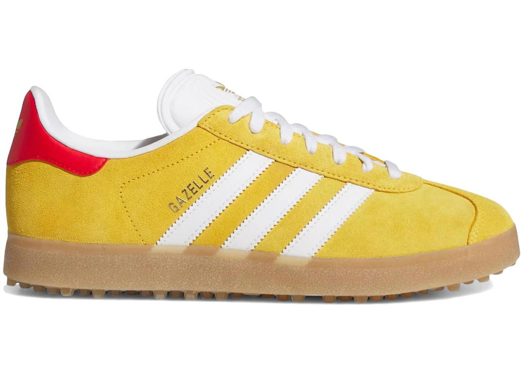 adidas adidas Gazelle Spikeless Golf Bold Gold White Better Scarlet