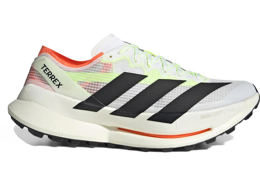 adidas adidas Agravic Speed Ultra 2 White Black Semi Impact Orange