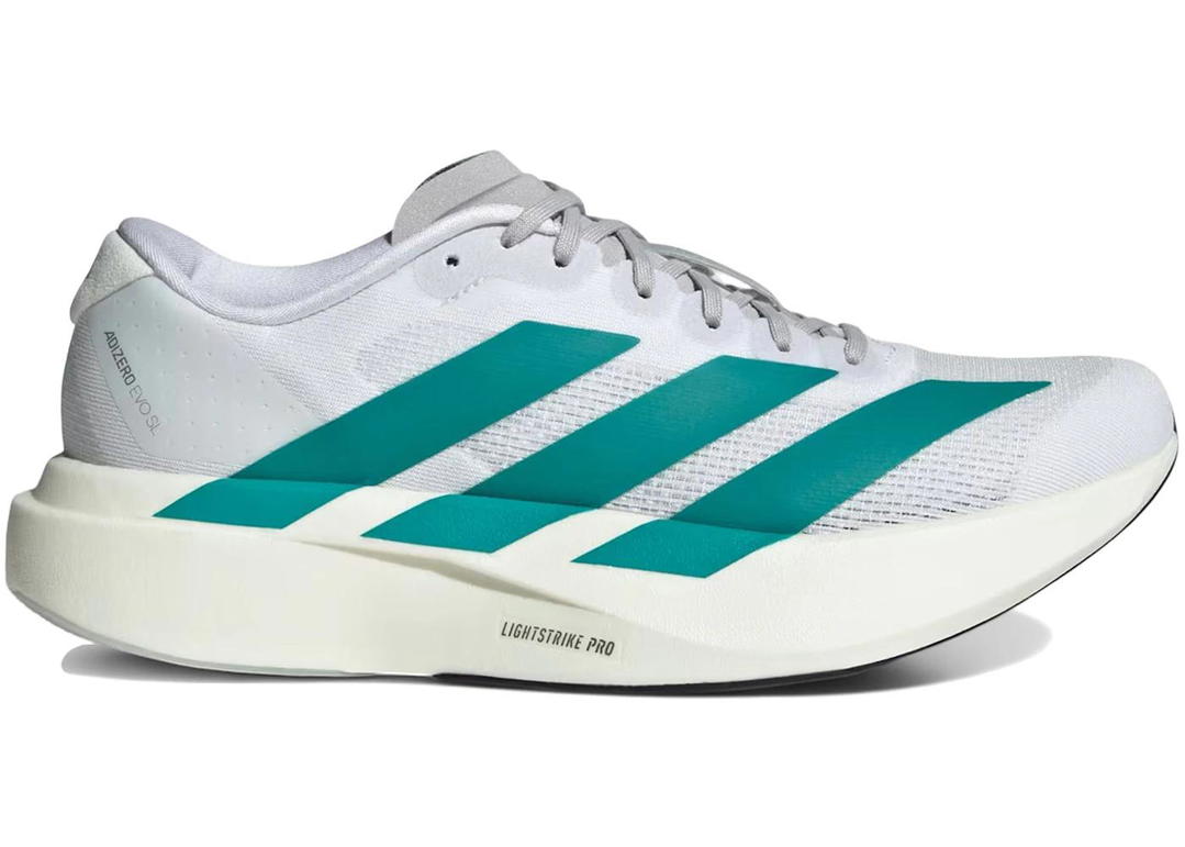 adidas adidas Adizero Evo SL White Pure Teal (Women's)