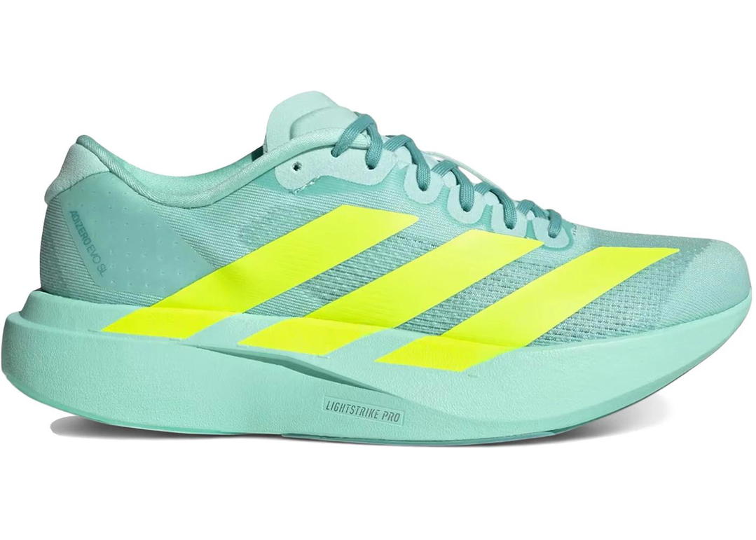 adidas adidas Adizero Evo SL Semi Flash Aqua Lucid Lemon (Women's)