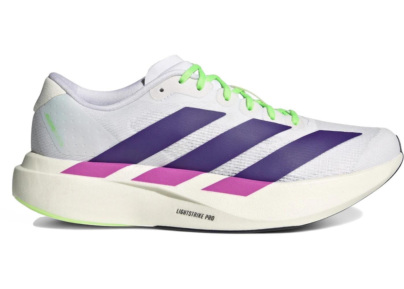 adidas adidas Adizero Evo SL White Collegiate Purple (Women's)