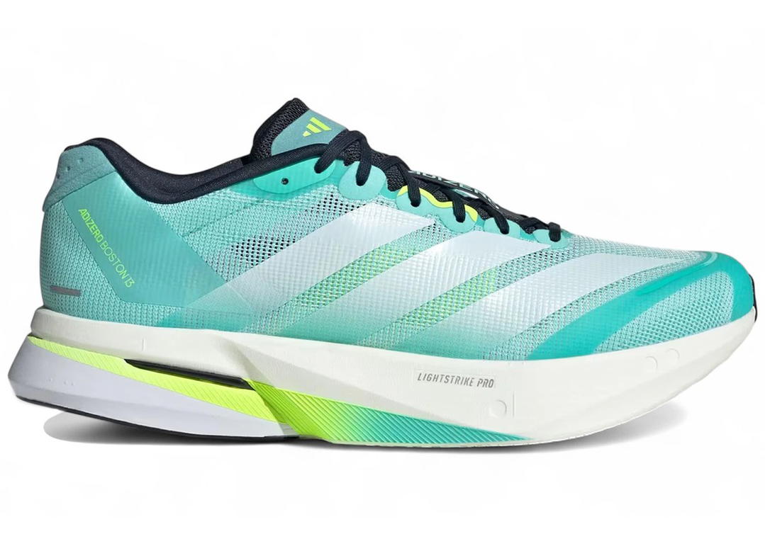 adidas adidas Adizero Boston 13 Flash Aqua White Lucid Lemon