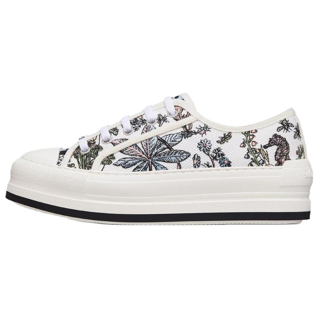 Dior Dior Walk'n'Dior Low-Top Skateboard Shoes Women's White