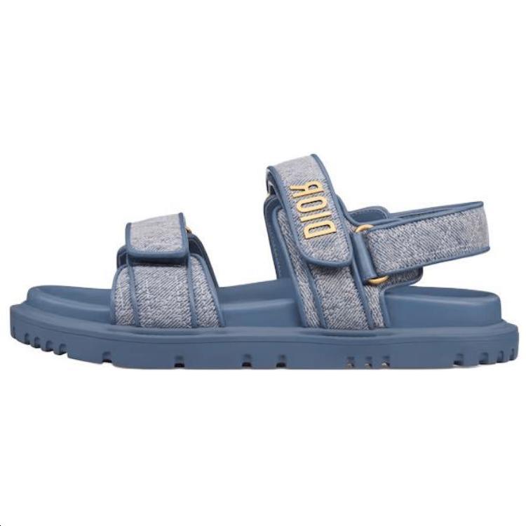 Dior Dior Dioract Strap Sandals Women's Blue