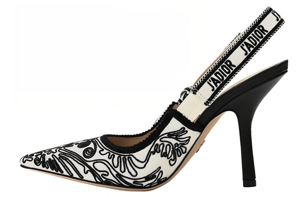 Dior Dior J'Adior Slim Heel High Heels Women's White Black