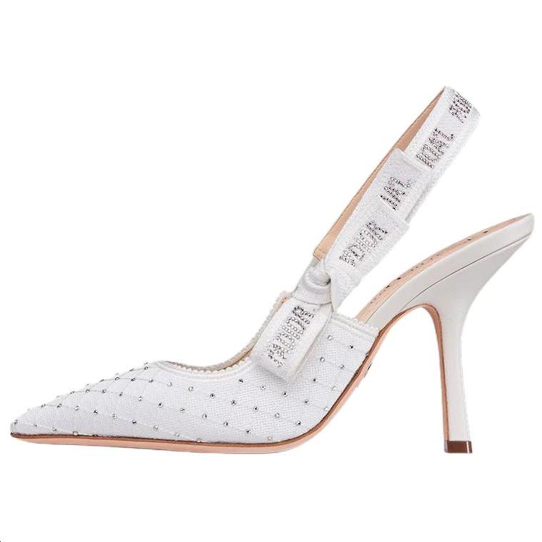 Dior Dior J'Adior Slim Heel High Heels 9.5cm Women's White