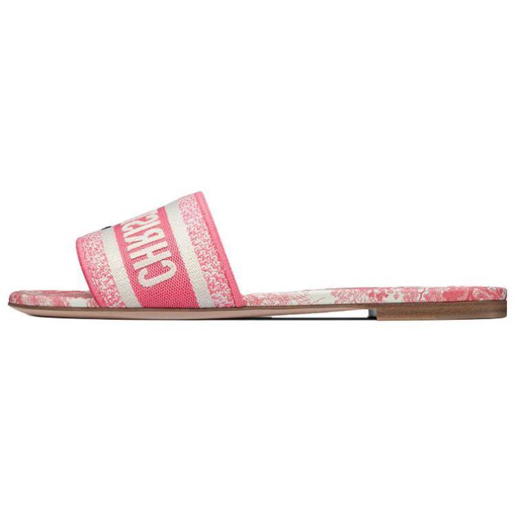 Dior Dior Dway Slide Slippers Women's Pink White