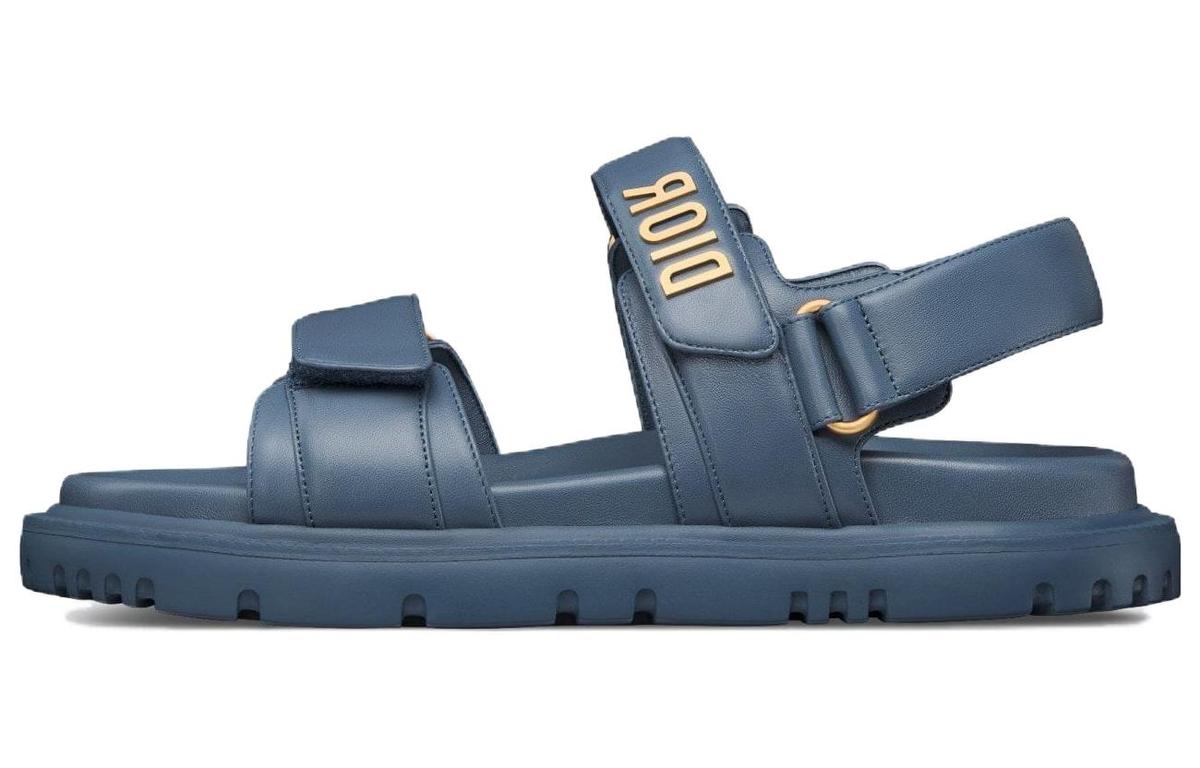 Dior Dior DiorAct Beach Sandals Women's Light Midnight Blue