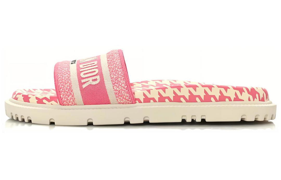 Dior Dior Women's DWay Slide 'Houndstooth Peony'