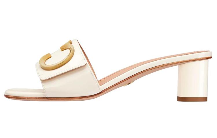 Dior Dior C'est Dior Stylish Sandal 5cm Women's White
