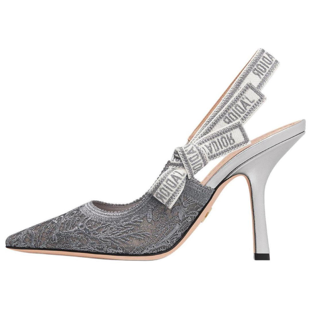 Dior Dior J'Adior Slim Heel High Heels 10cm Women's Silver