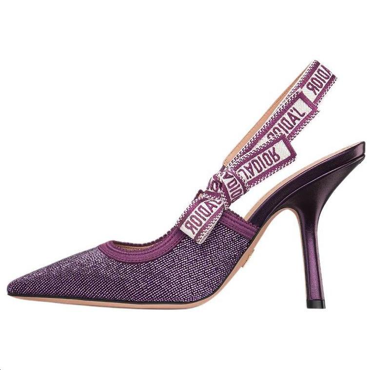 Dior Dior J'Adior Slim Heel High Heels 10cm Women's Purple