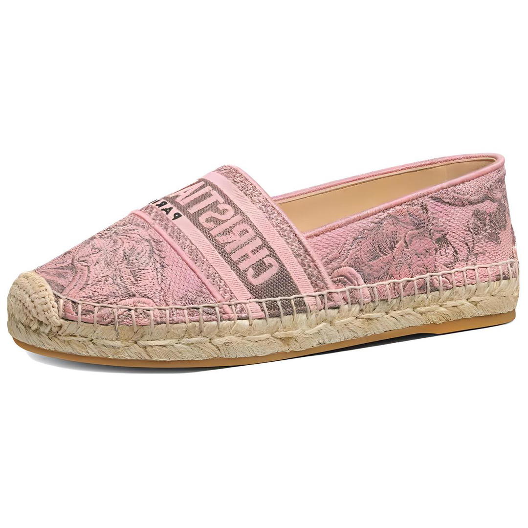 Dior Dior Granville Casual Single Shoes Women's Pink