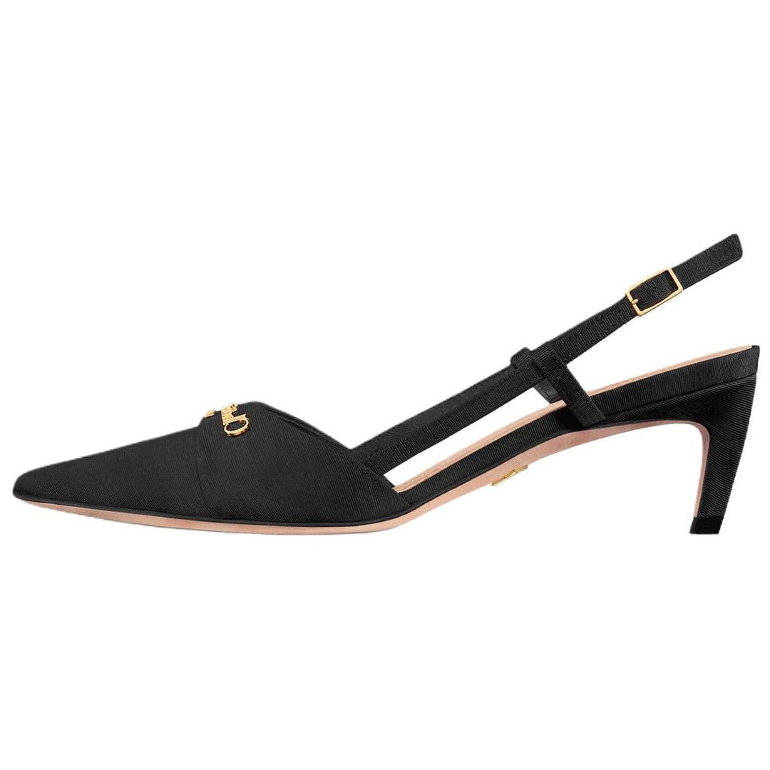 Dior Dior My Dior Slim Heel High Heels 5cm Women's Black
