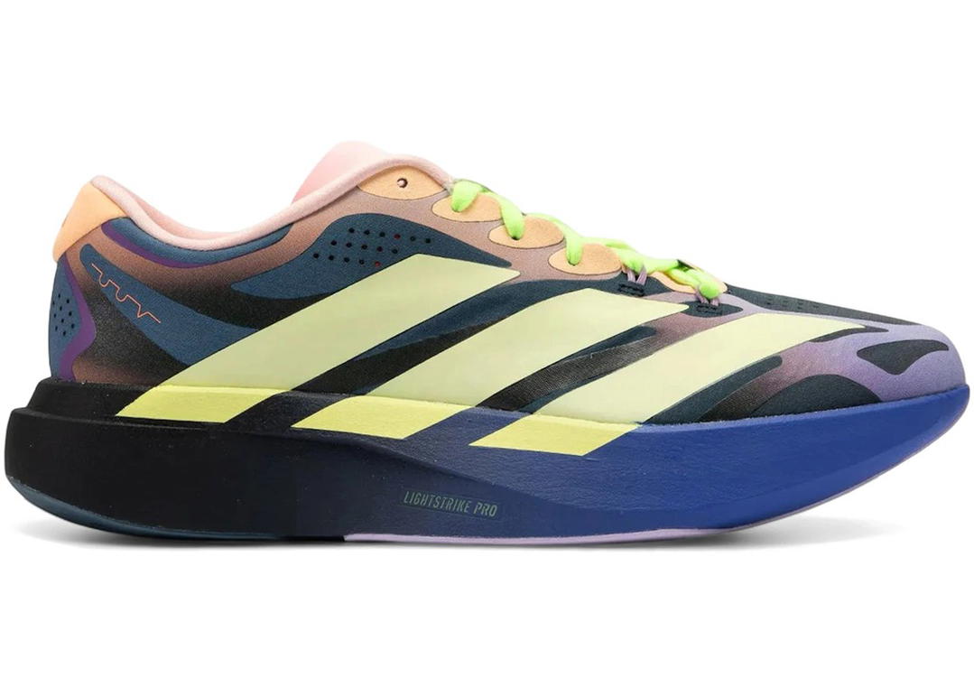 adidas adidas Adizero Evo SL EXO The Whitaker Group Do Not Duplicate Neon Lights Blue
