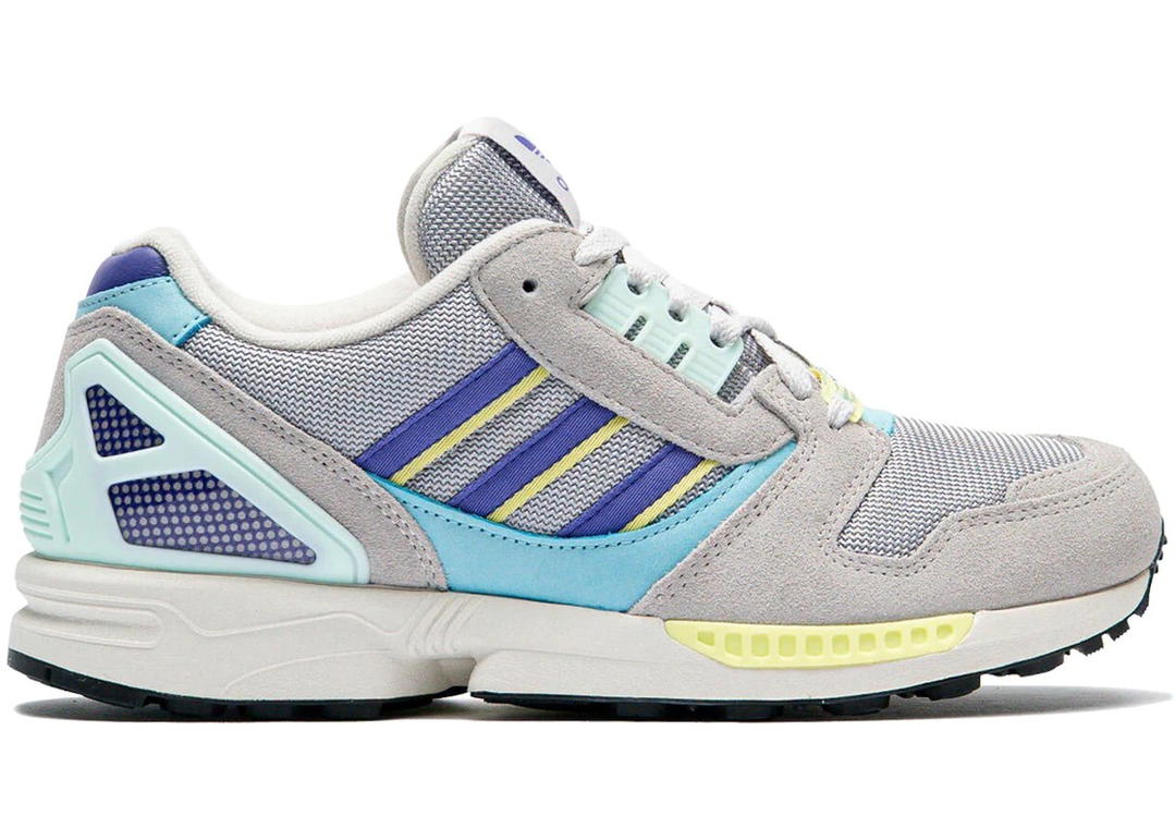 adidas adidas ZX 8000 Grey Purple Semi Frozen Lemon