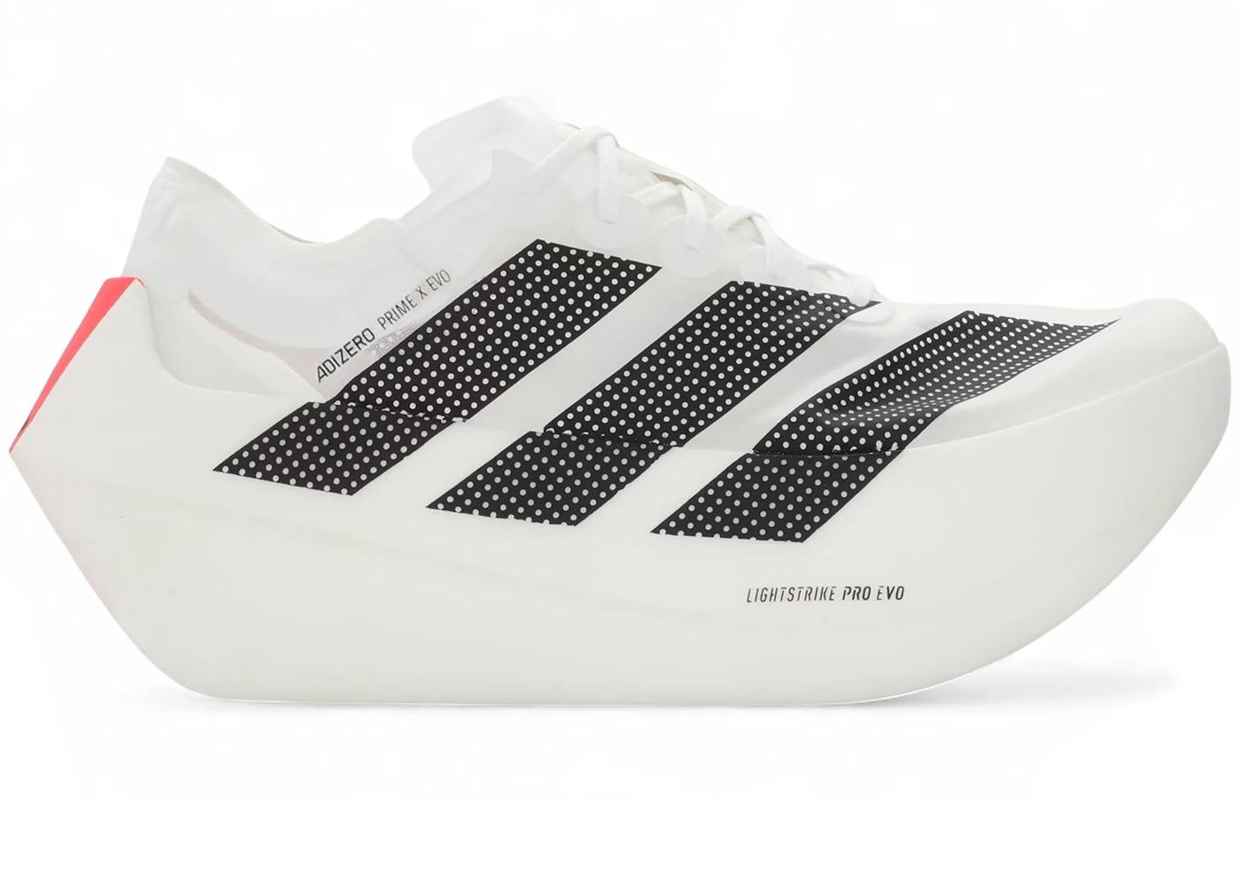 adidas adidas Adizero Evo X White Black Lucid Red
