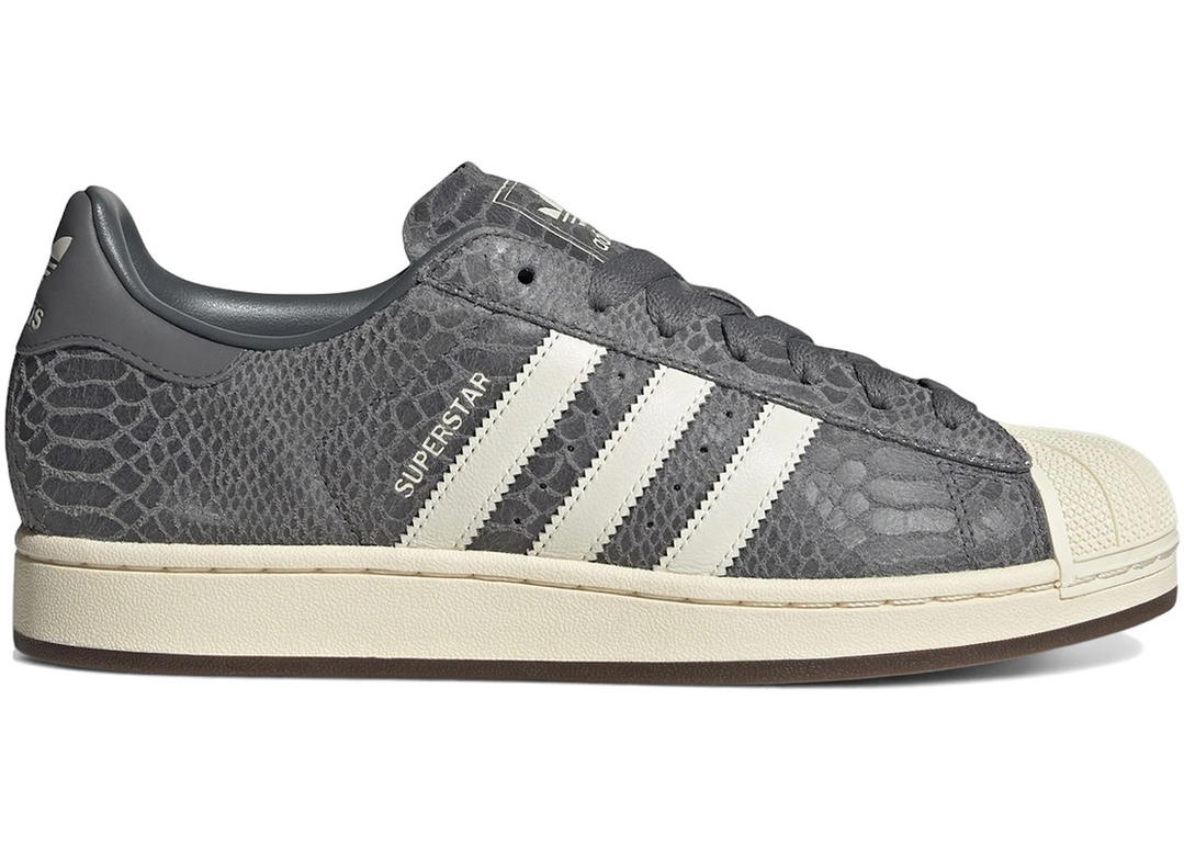 adidas adidas Superstar II Grey Croc Cream White