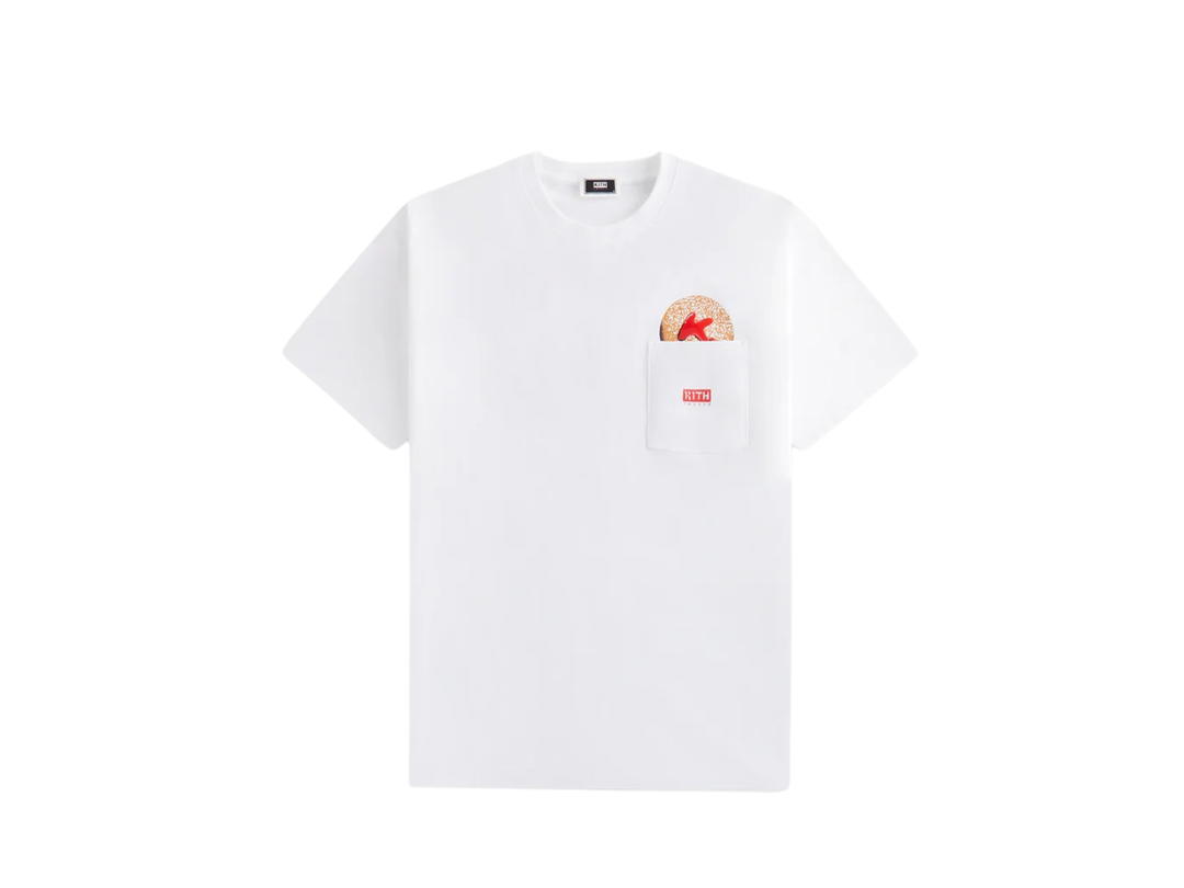 Kith Kith Treats Jelly Doughnut Pocket Tee White