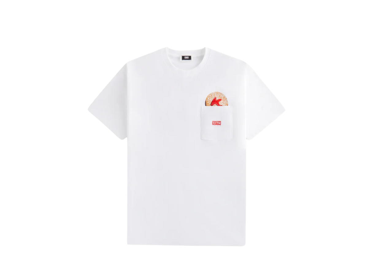 Kith Kith Treats Jelly Doughnut Pocket Tee White