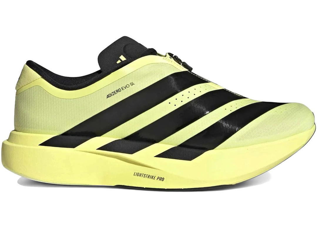 adidas adidas Adizero Evo SL Zip Frozen Lemon Black