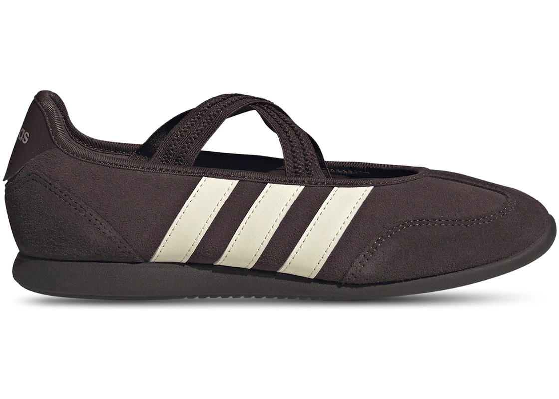 adidas adidas Barreda Mary Jane Shadow Brown Cream White (Women's)
