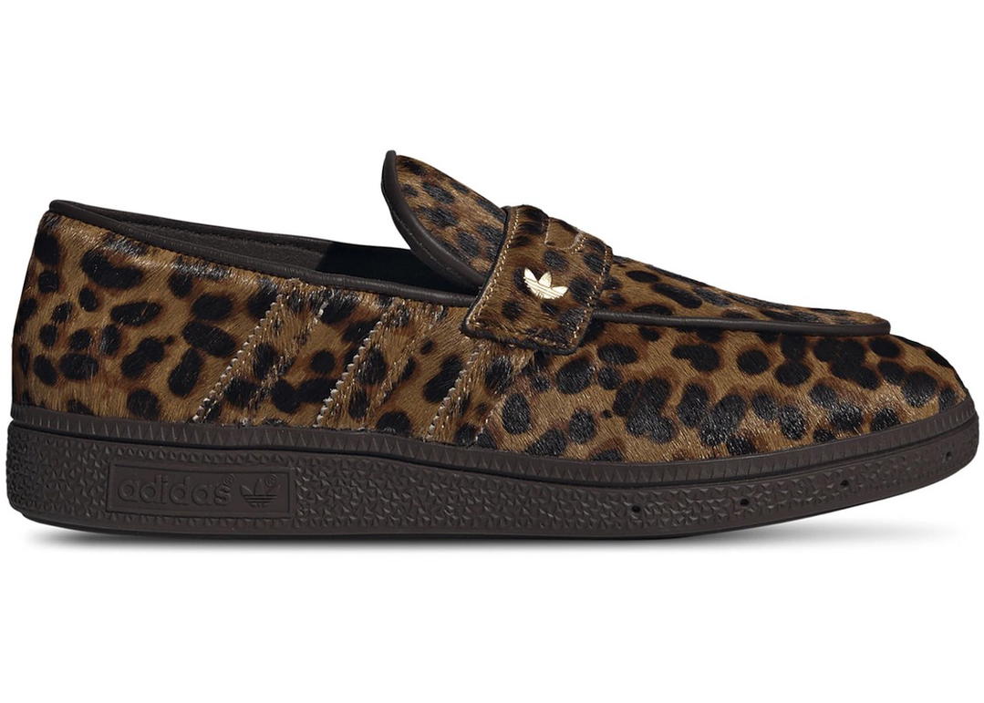 adidas adidas Handball Spezial Loafer Leopard Print Dark Brown (Women's)