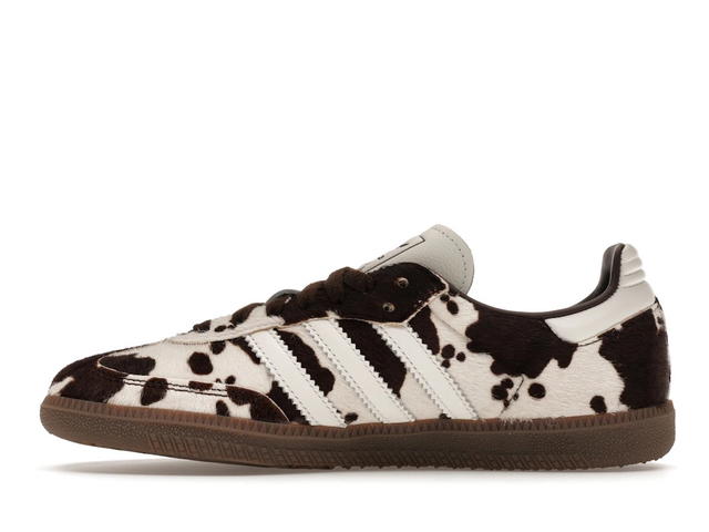 adidas adidas Samba OG Cow Print Dark Brown White (Women's) - view 3