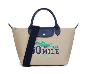 Buy Longchamp Le Pliage S Slogan-print Tote Bag at Sasom – Authentic and Ready to Ship